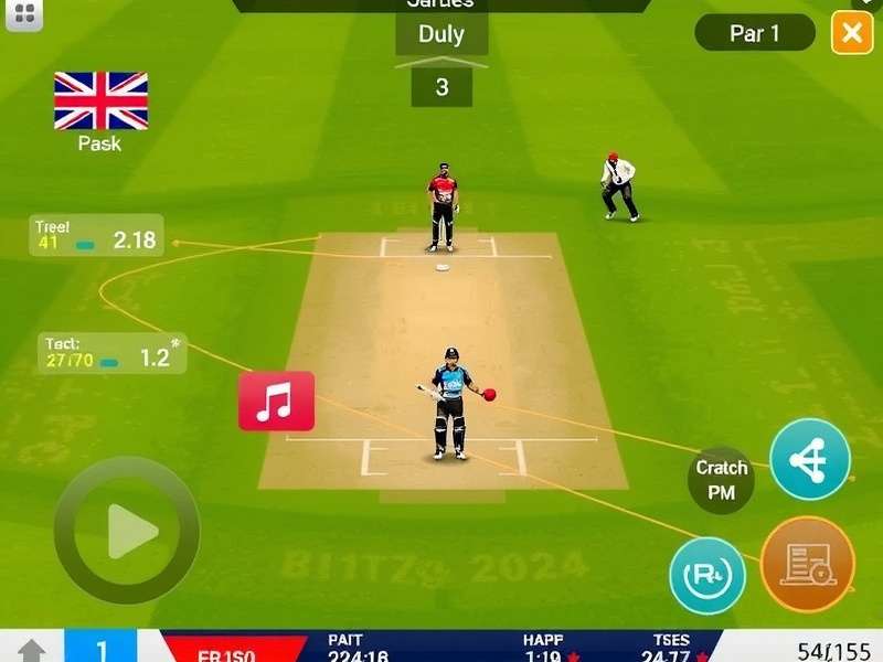 Cricket Blitz 2024 Gameplay Mechanics